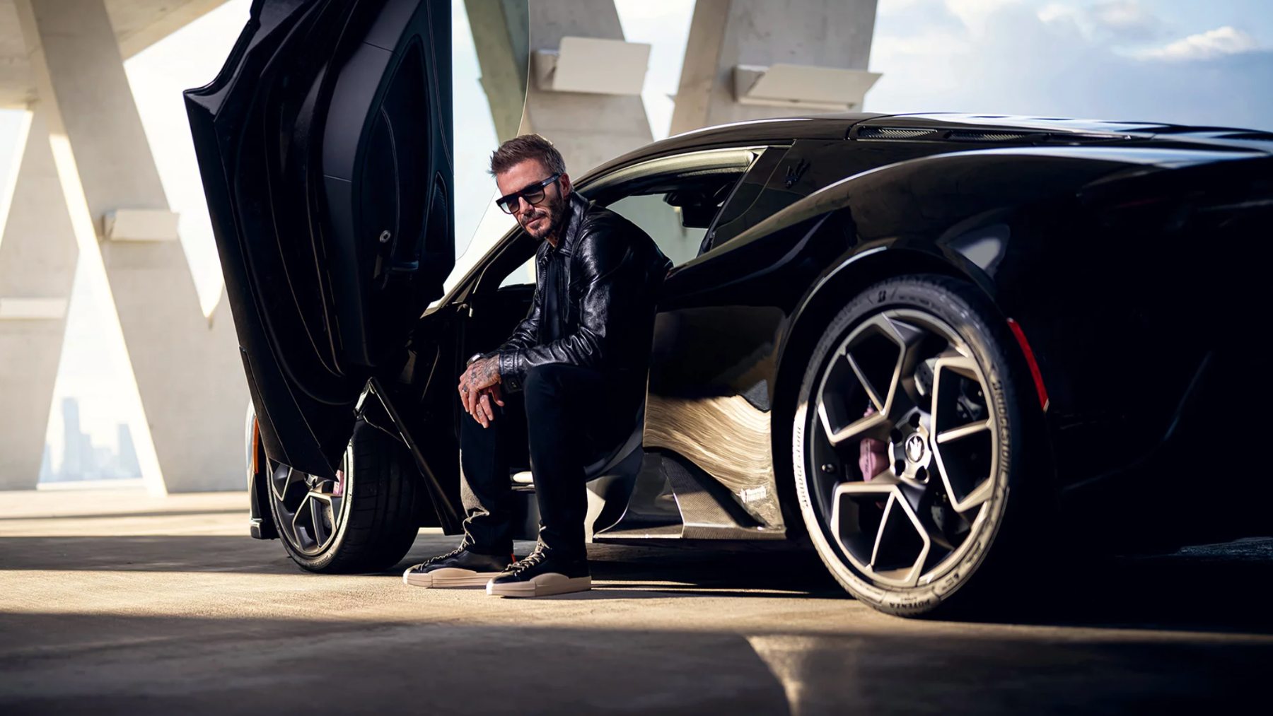 David Beckham para Maserati