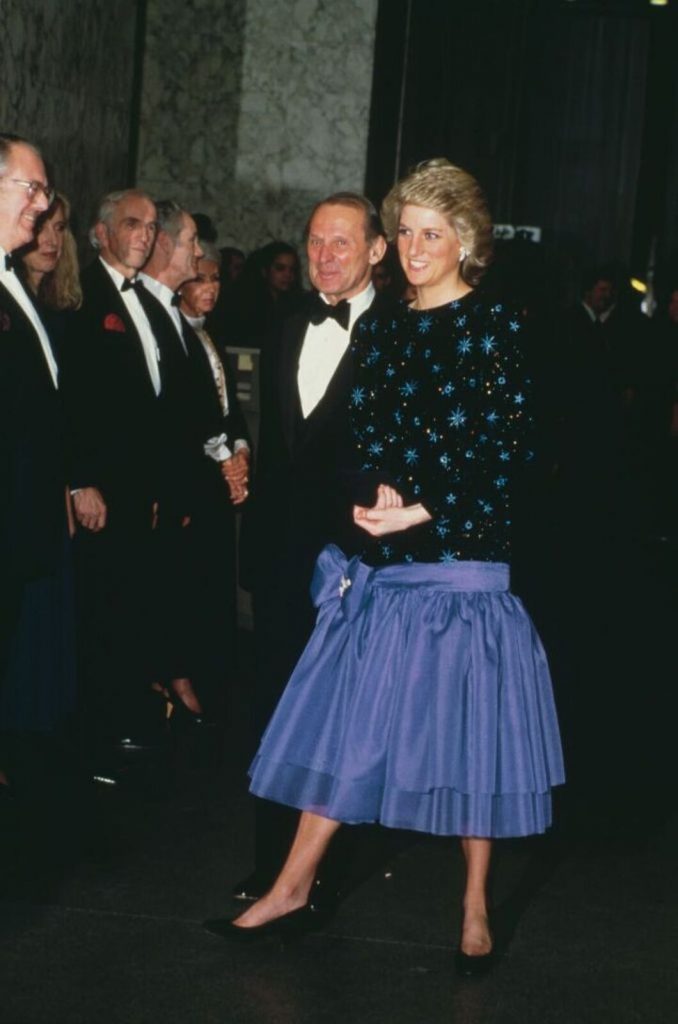 Diana de Gales vestido 1988