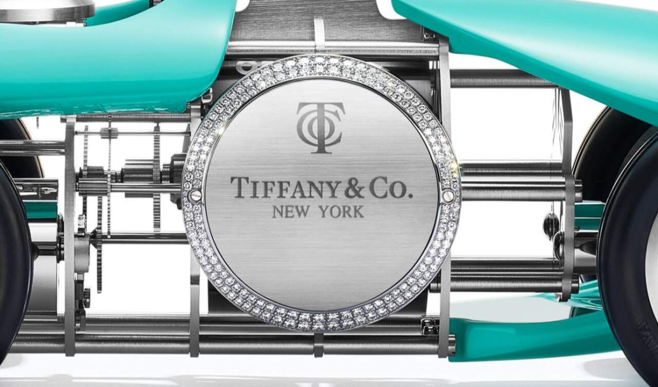 Tiffany's & Co., taxi azul, taxi, NY