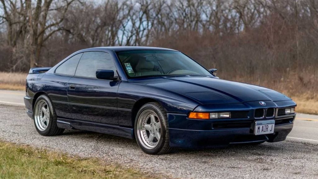 BMW 850i, Michael Jordan, subasta coche, coche michael jordan