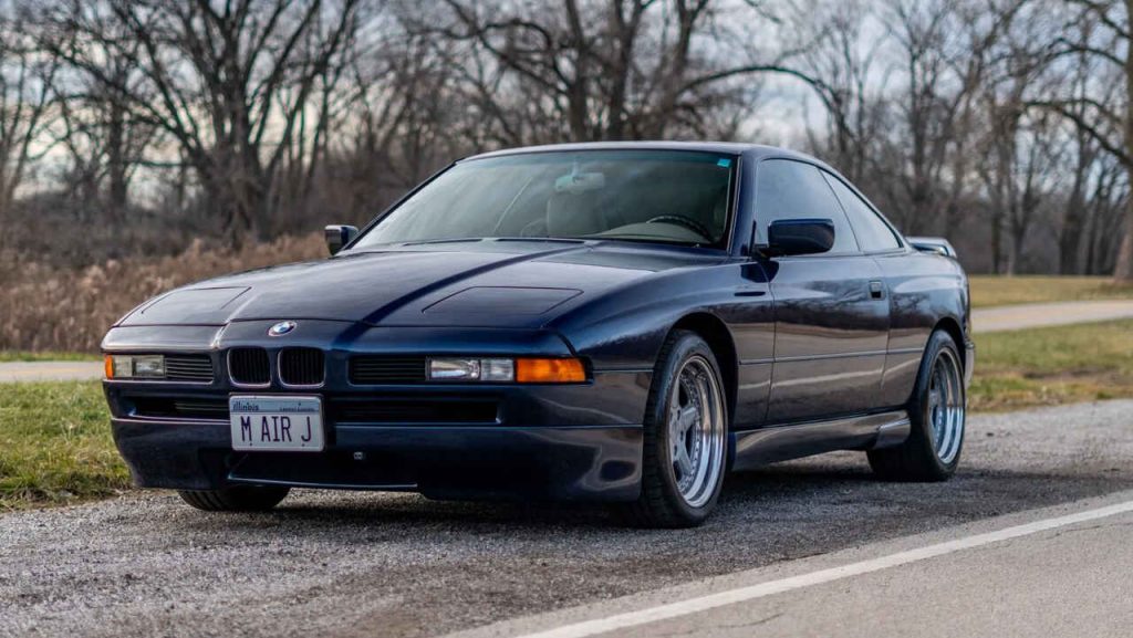 BMW 850i, Michael Jordan, subasta coche, coche michael jordan