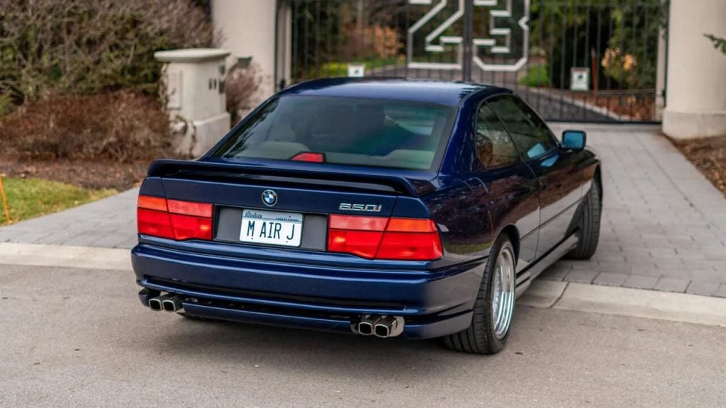 BMW 850i, Michael Jordan, subasta coche, coche michael jordan