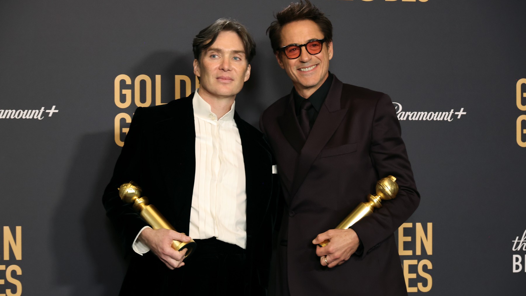 Cillian Murphy y Robert Downey Jr., globos de oro