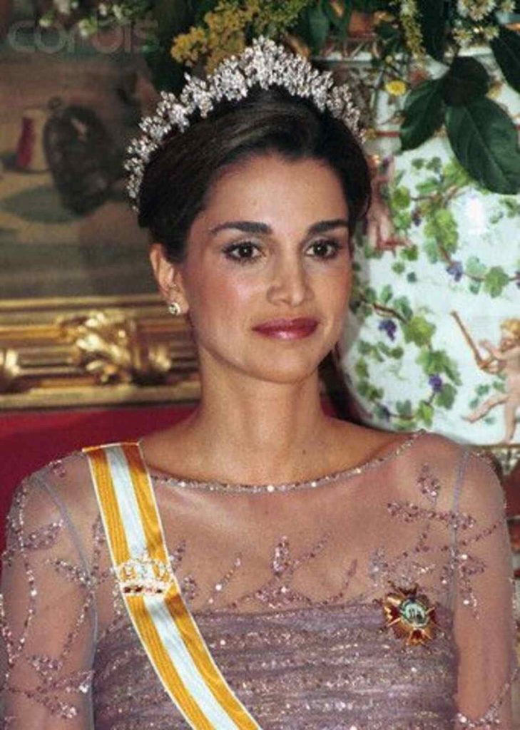 Corona Cartier, Tiara Rania de Jordania