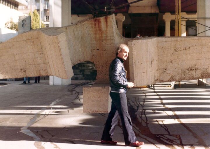 Eduardo Chillida en Madrid