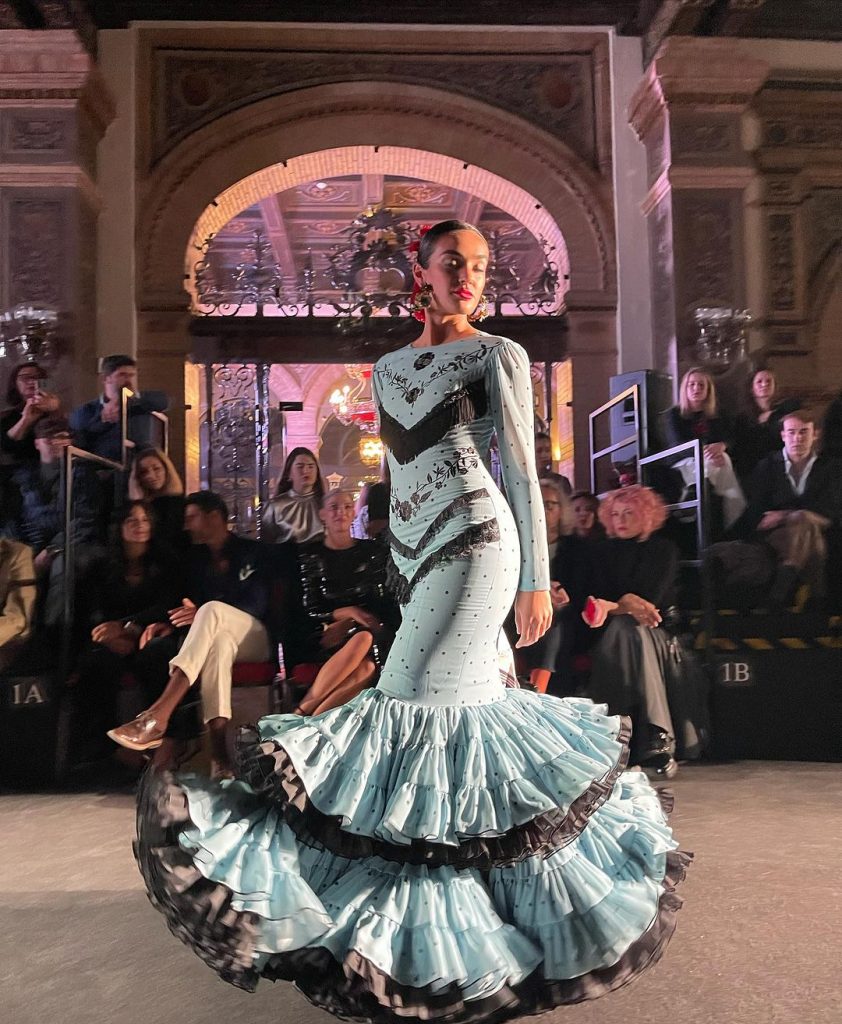 Vestido de flamenca de Pablo Retamero & Juanjo Bernal