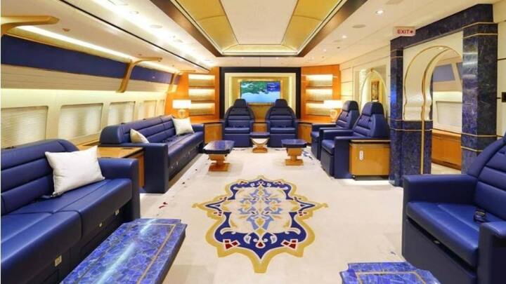 Salón jet privado, Emir de Quatar