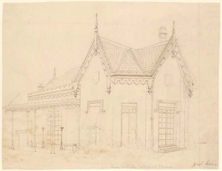 Dibujo de Adelaide Cottage