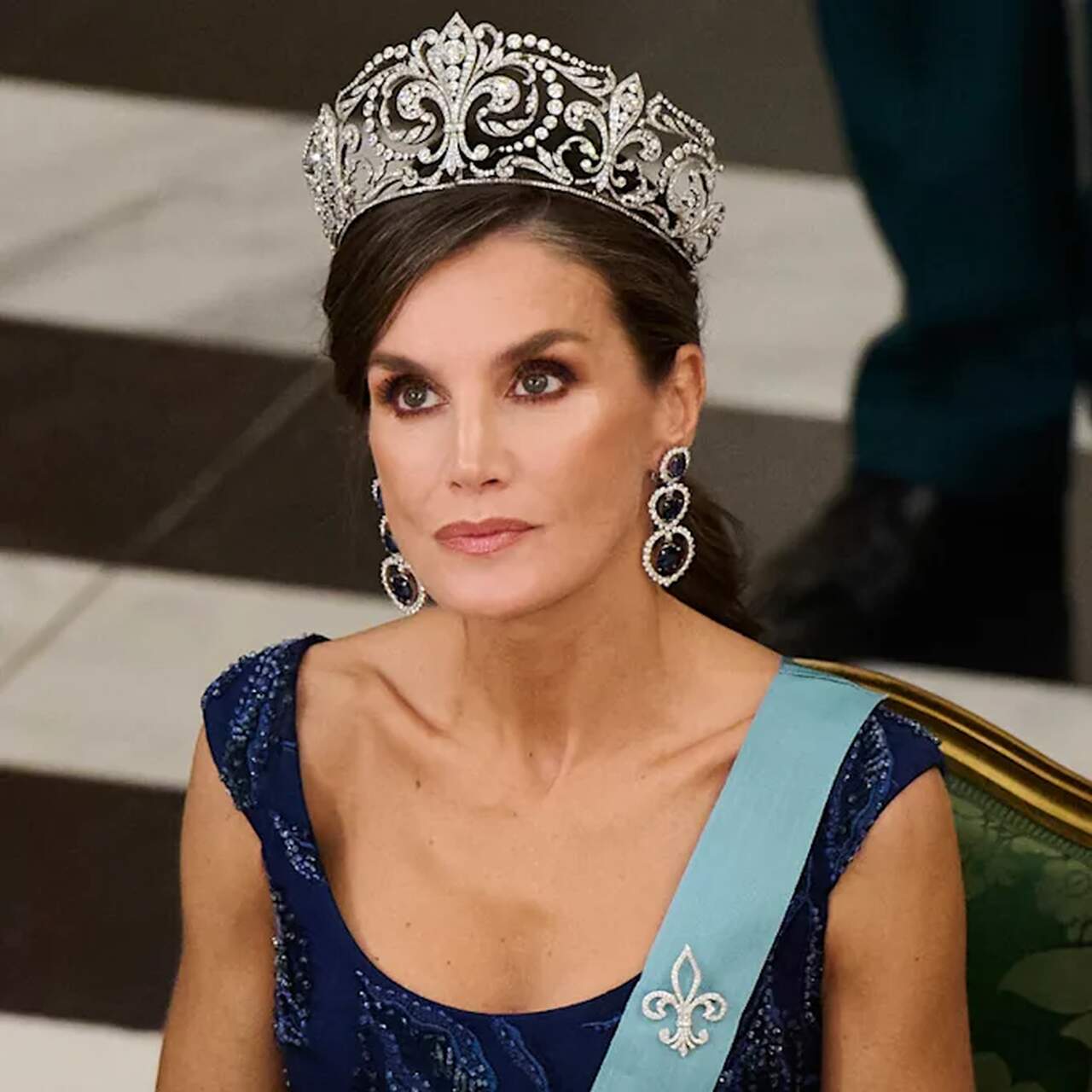Reina Letizia, Diadema prusiana, joyas, joyas realeza