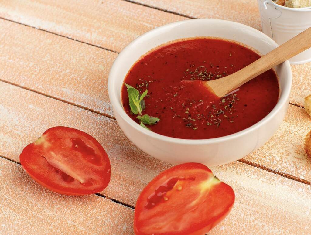 Salsa tomate pizza