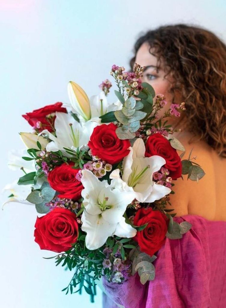 ramos de flores san valentin