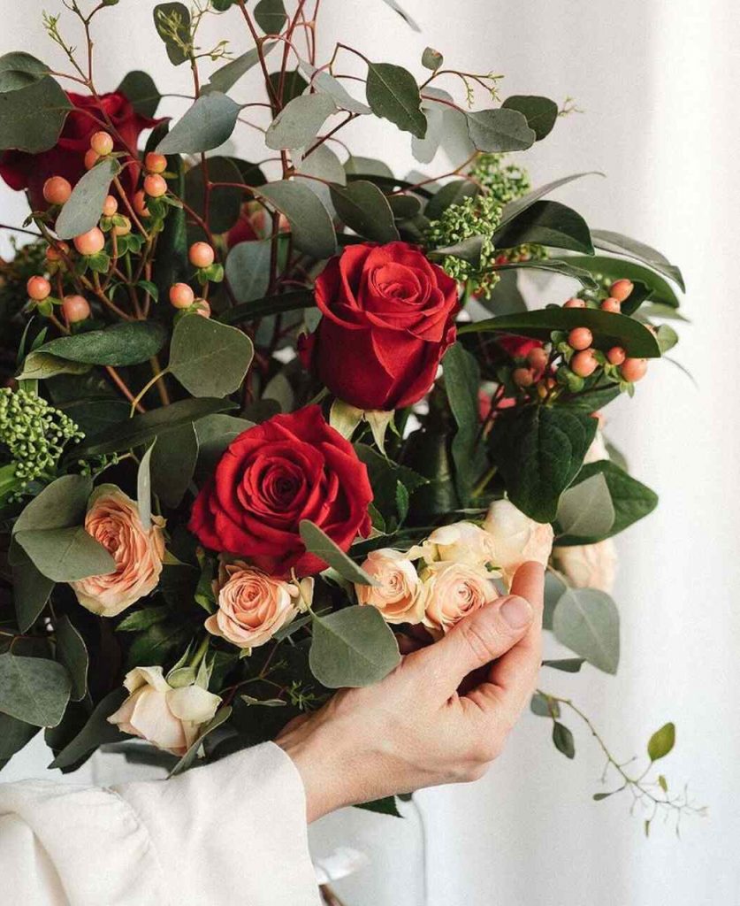 ramos de flores, ramos de flores en Madrid, flores san valentín, regalos san valentín, sorpresas san valentín