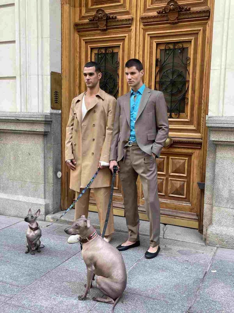 perros y modelos, García Madrid