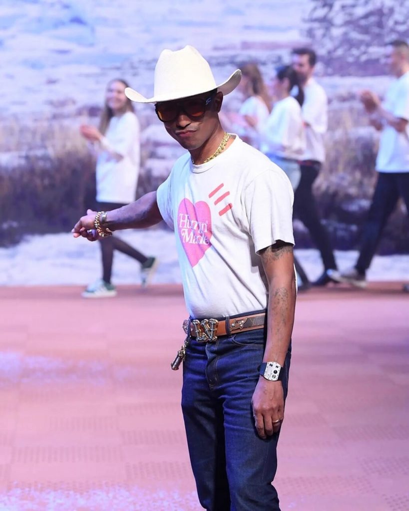 Pharrell Williams, desfile Louis Vuitton