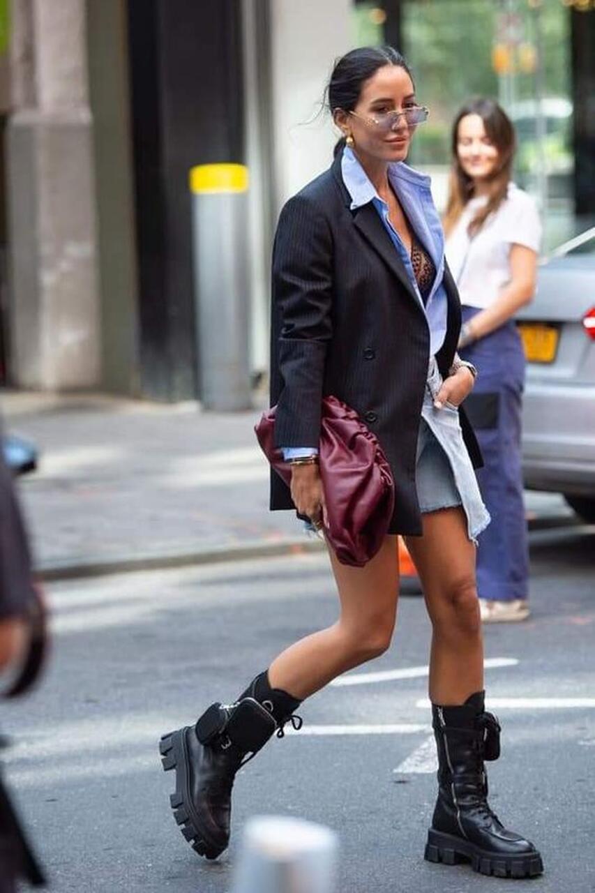 Botas militares, tendencias, trench