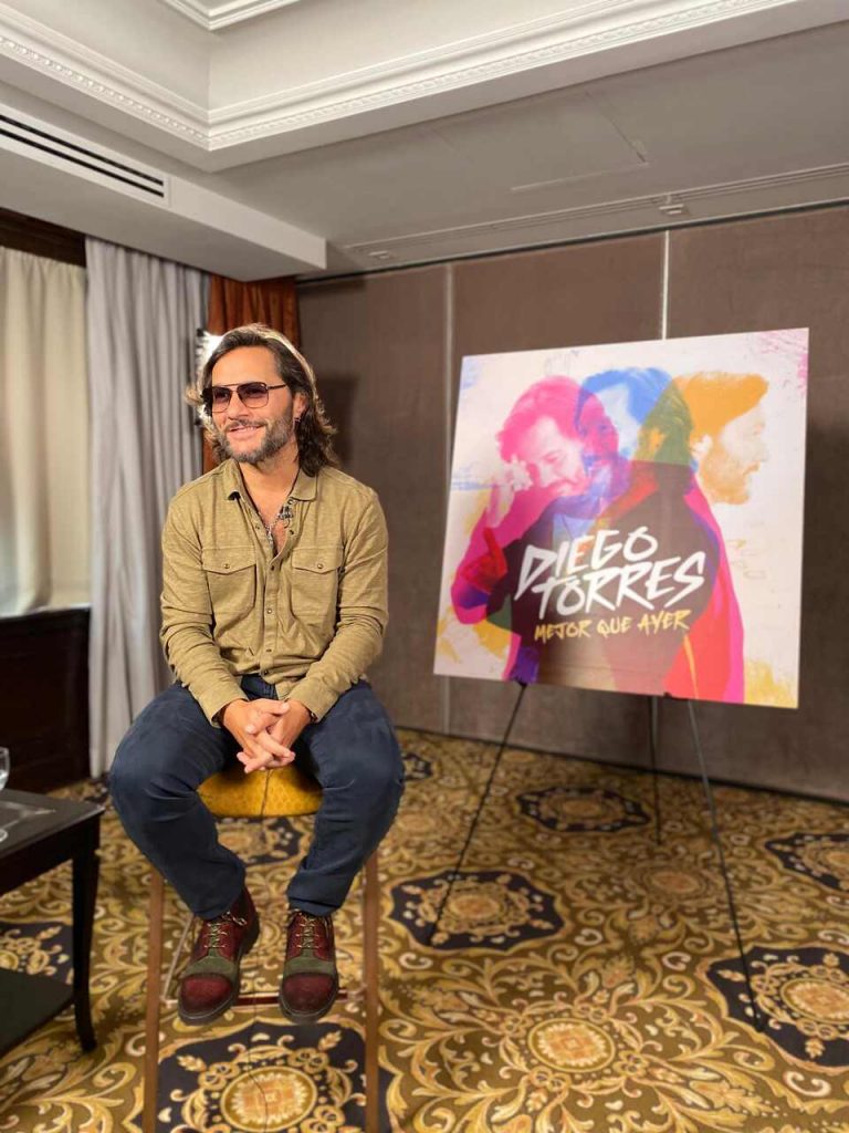 Entrevista al cantante argentino Diego Torres