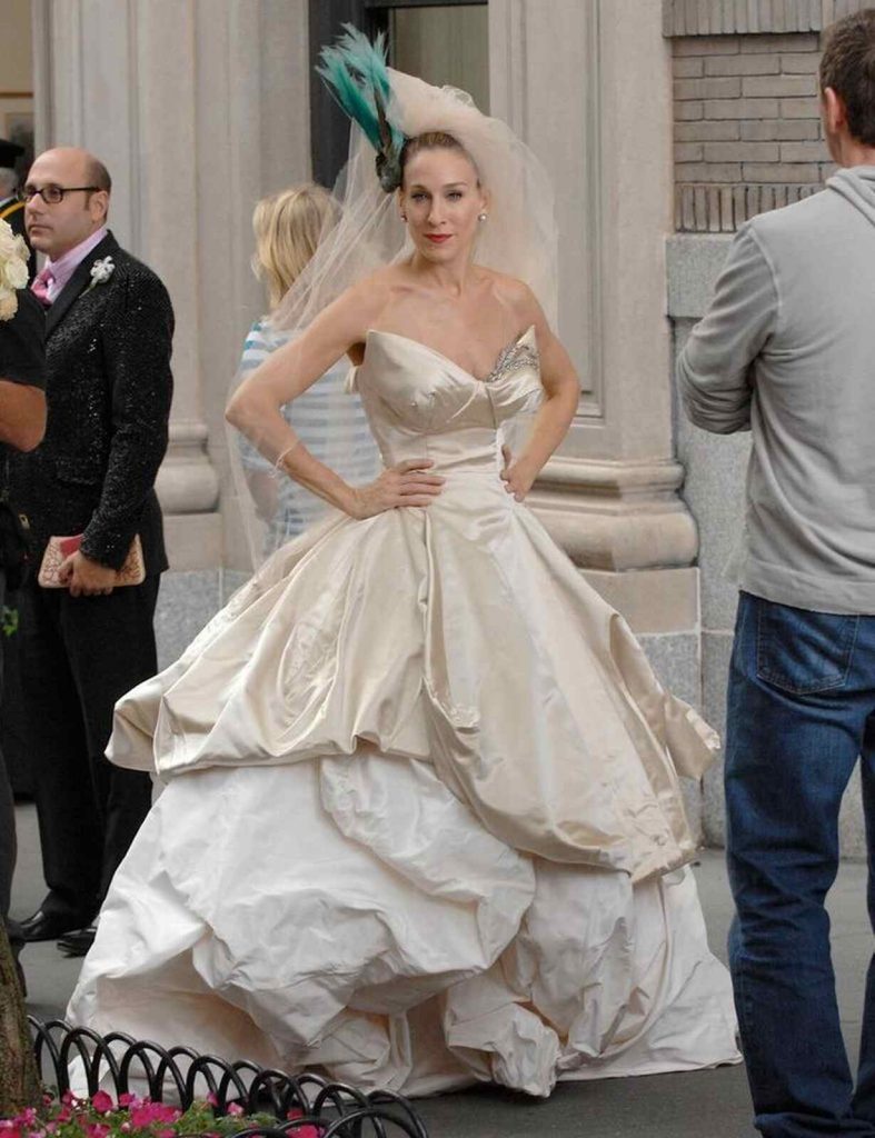 Vestido de boda Carrie Bradshaw