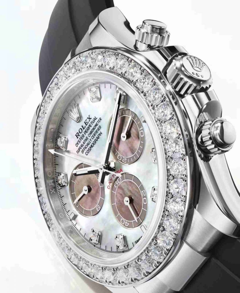 Rolex Cosmograph Daytona, Diamantes