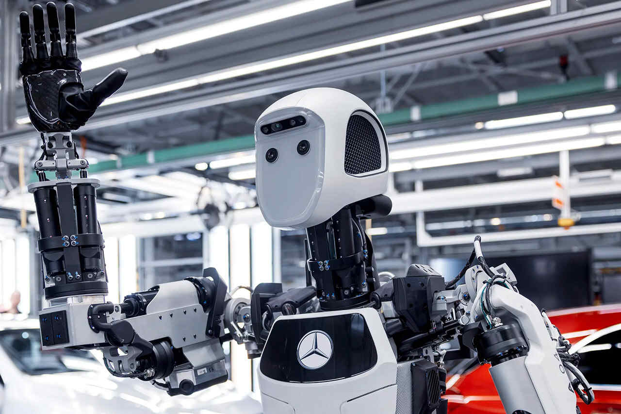 Mercedes Benz, robot, Apptronik