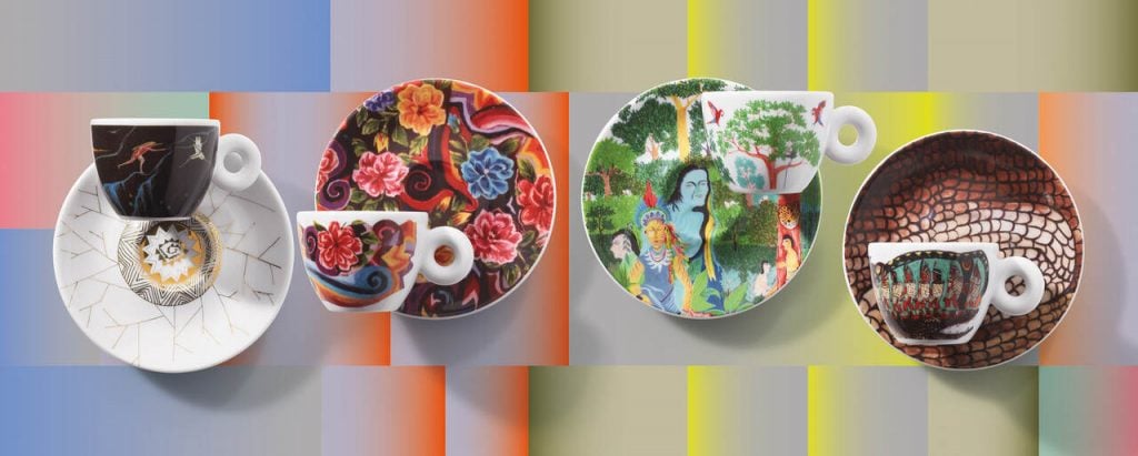 Illycaffè vuelve a derrochar arte y glamour con sus nuevas tazas en la Bienal de Venecia