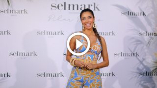 Pilar Rubio presentando su nueva colección con Selmark.