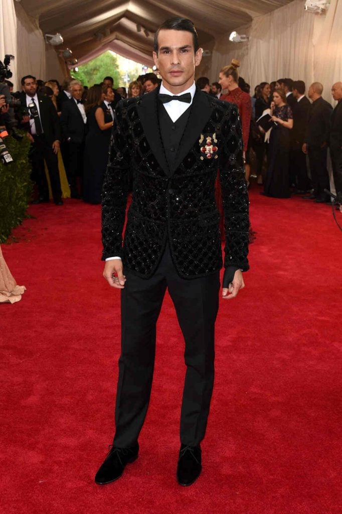 Jose María Manzanares, MET Gala 2015 