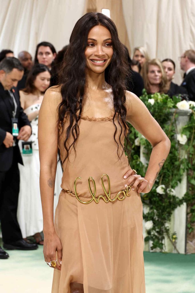 Zoe Saldana MET Gala 2024