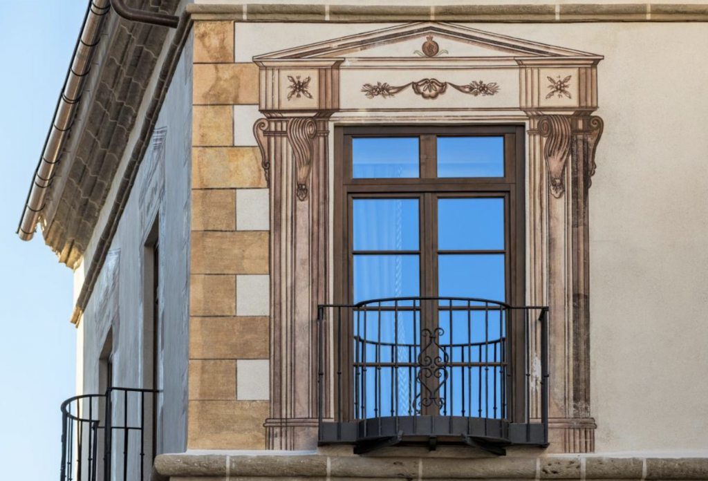 Fachada del hotel Palacio Solencio de Málaga