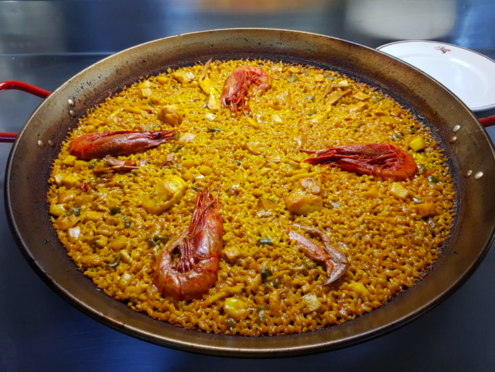 Restaurante Samm, paella, arroz