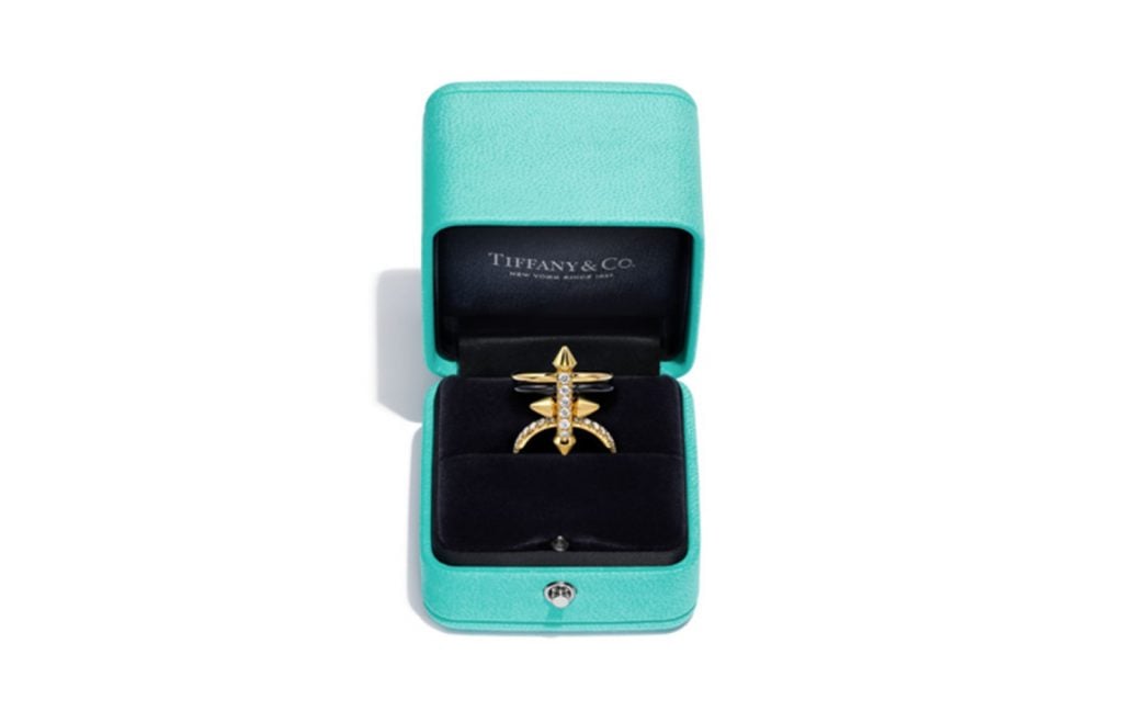 Caja con anillo de Tiffany & Co