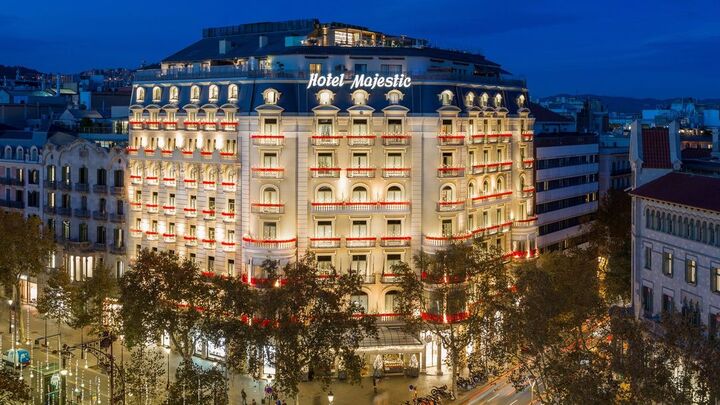 Majestic Hotel, hotel lujo Barcelona