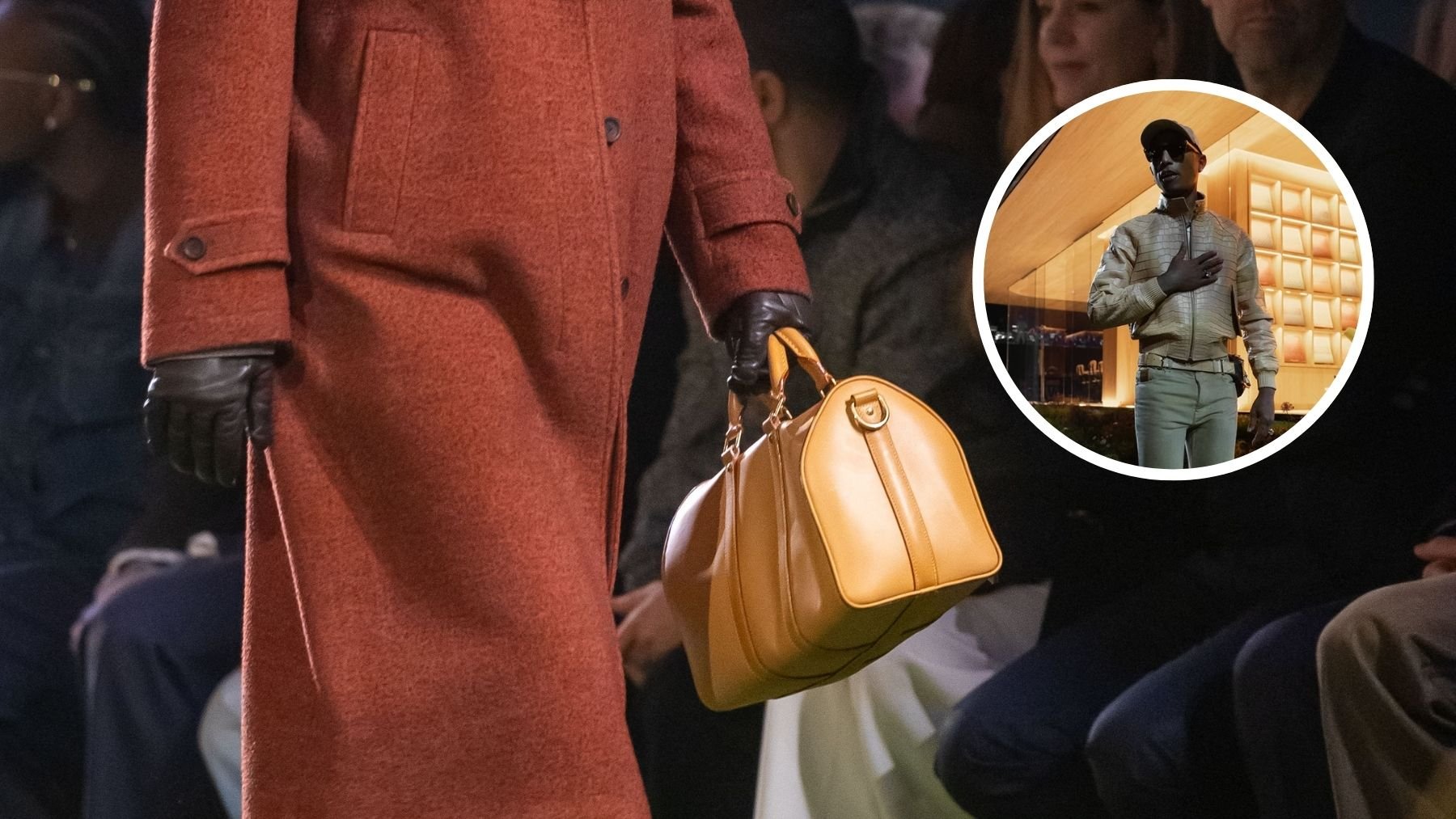 Pharrell Williams dicta sentencia en la Semana de la Moda de París: los hombres llevarán bolso este 2026