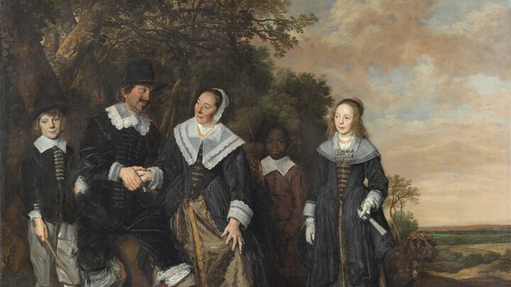 Frans Hals, Grupo familiar ante un paisaje