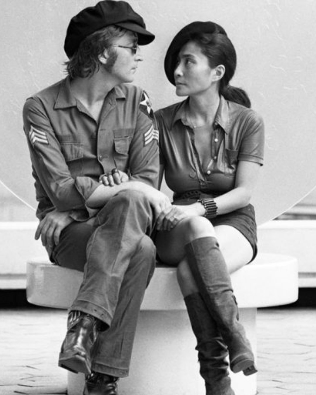 John Lennon y Yoko Ono