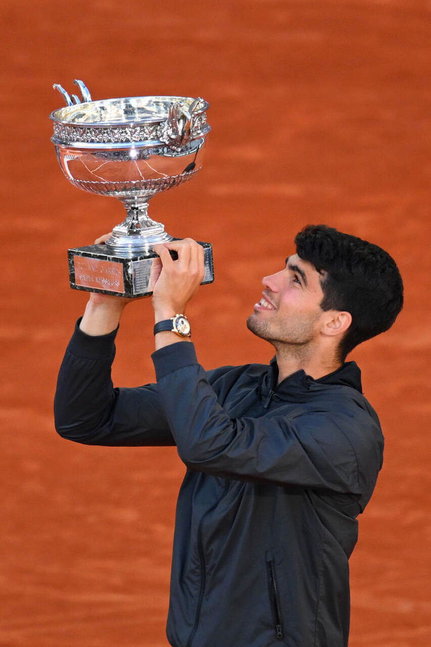 Carlos Alcaraz, roland garros, reloj alcaraz, rolex alcaraz, precio reloj de alcaraz