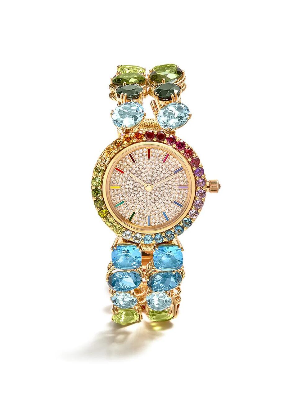 Reloj con gemas multicolor, Dolce&Gabbana