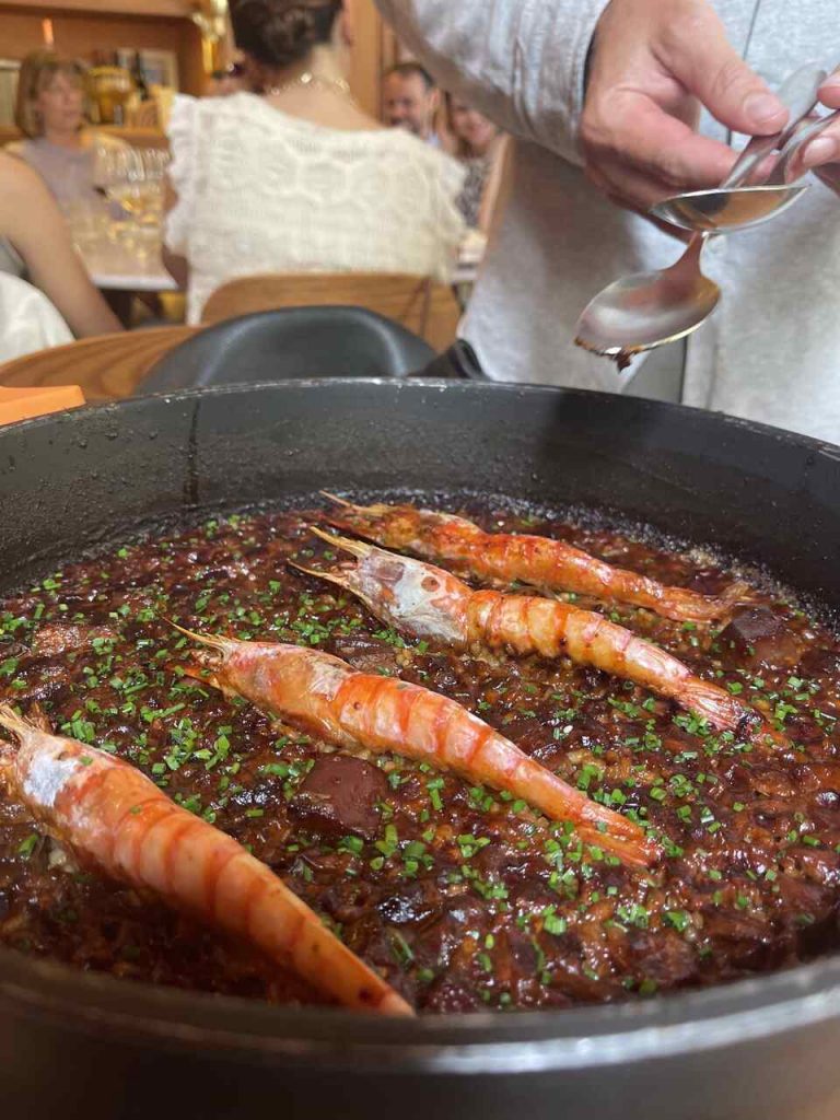 Un arroz en el Bar Galán. 