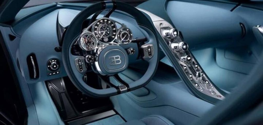 Interior del Bugatti Tourbillon