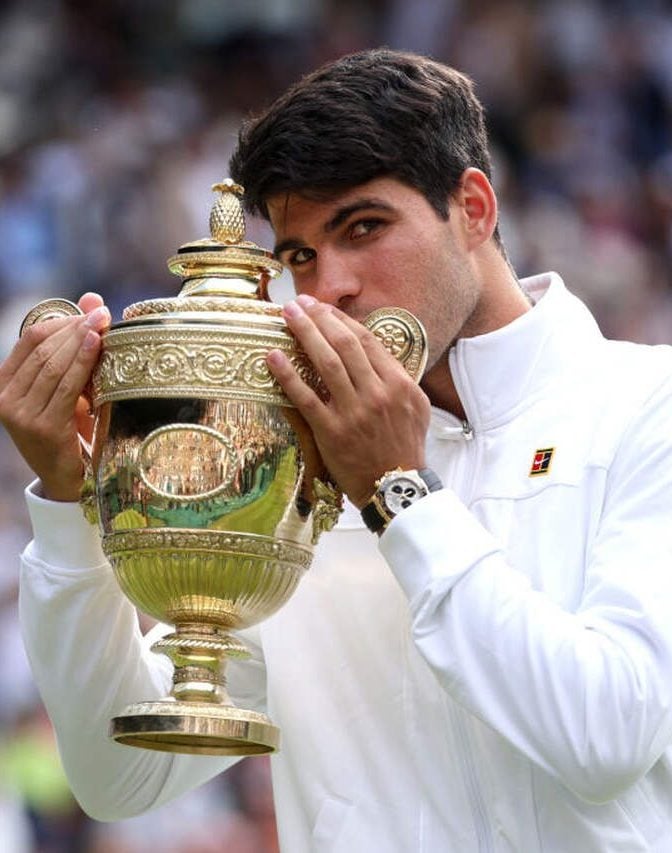 Carlos Alcaraz, Rolex, Wimbledon, Novak Djokovic