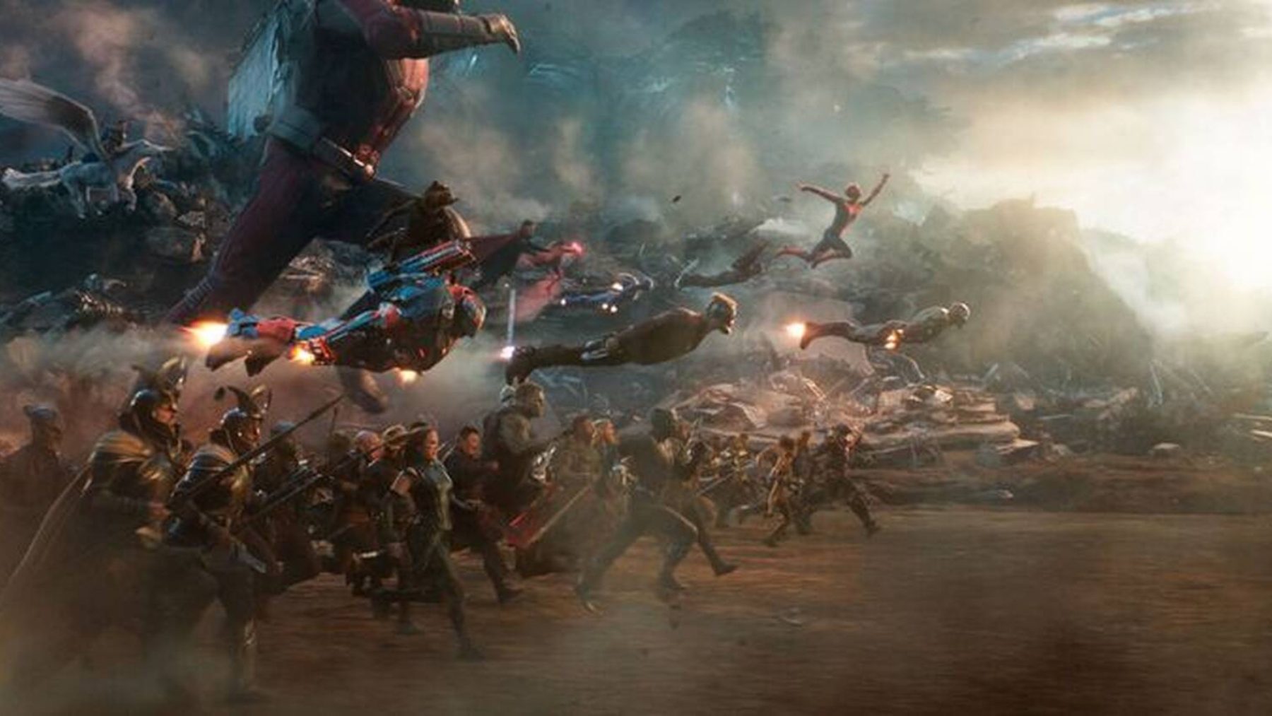 Escena de 'Vengadores: Endgame'