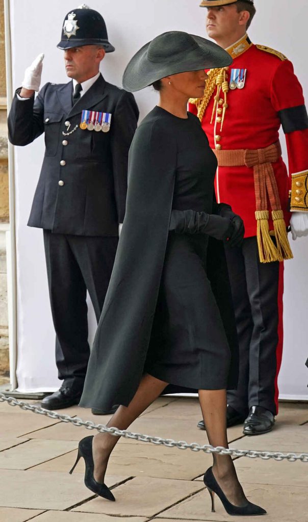 Meghan Markle en el homenaje a Isabel II