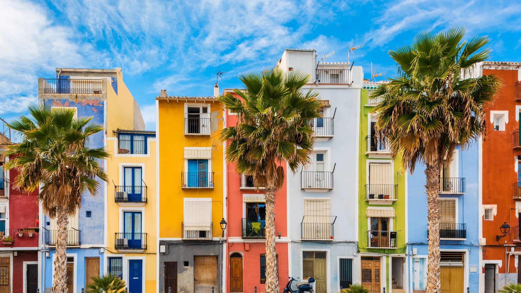 Villajoyosa, Alicante, pueblo, España