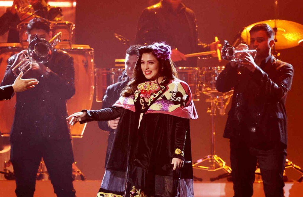 Mon Laferte en el escenario