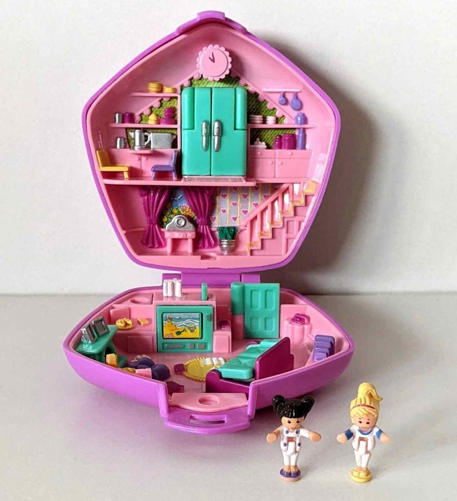 Casa original de juguete de Polly Pocket