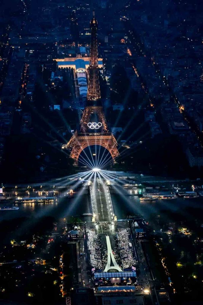 Torre Eiffel Juegos Olímpicos