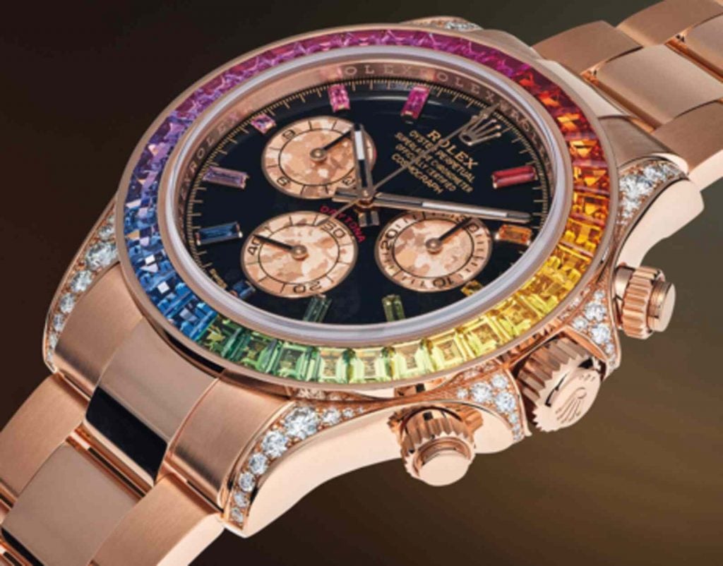 Colores el Rolex Rainbow