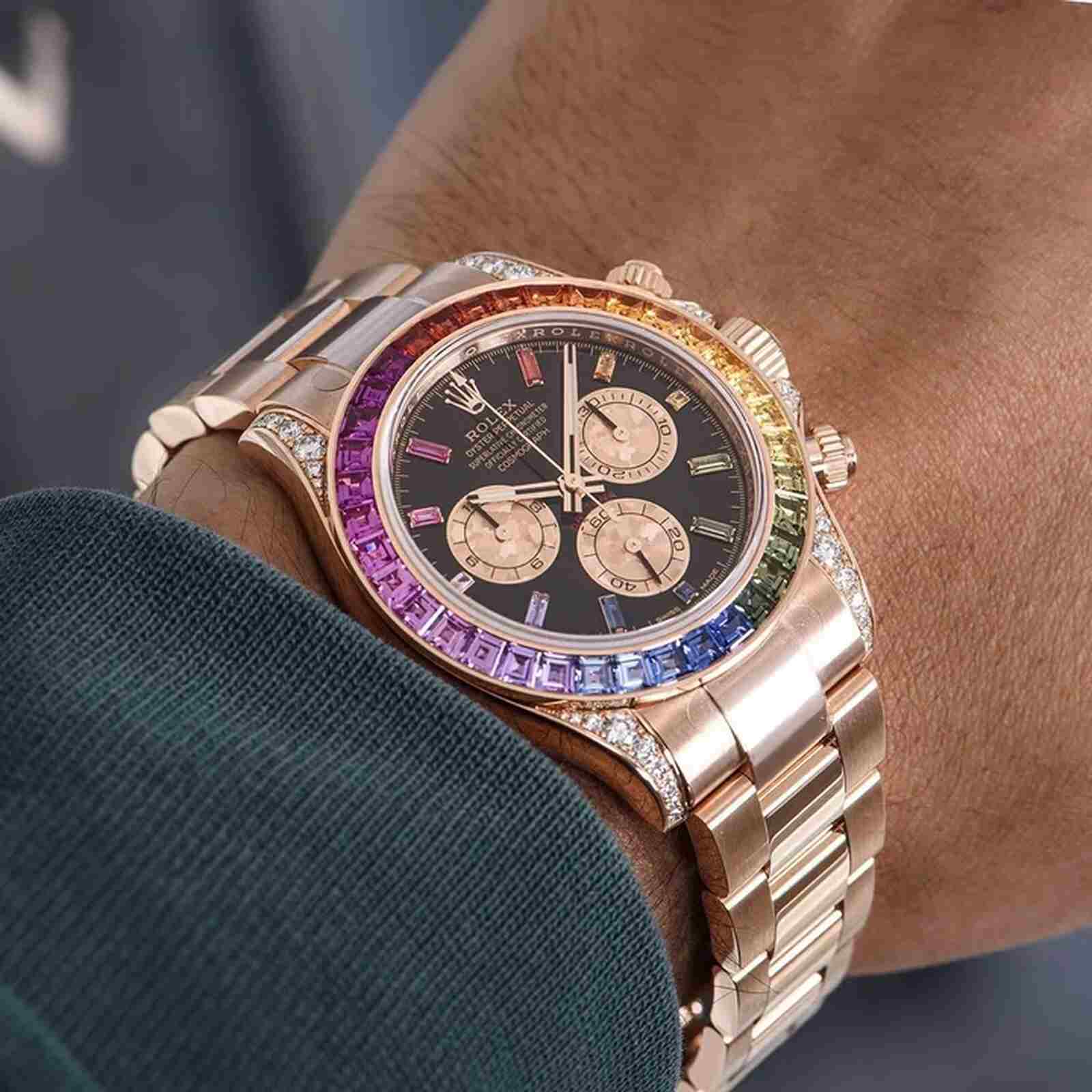 Rolex Daytona Rainbow 2021, relojes