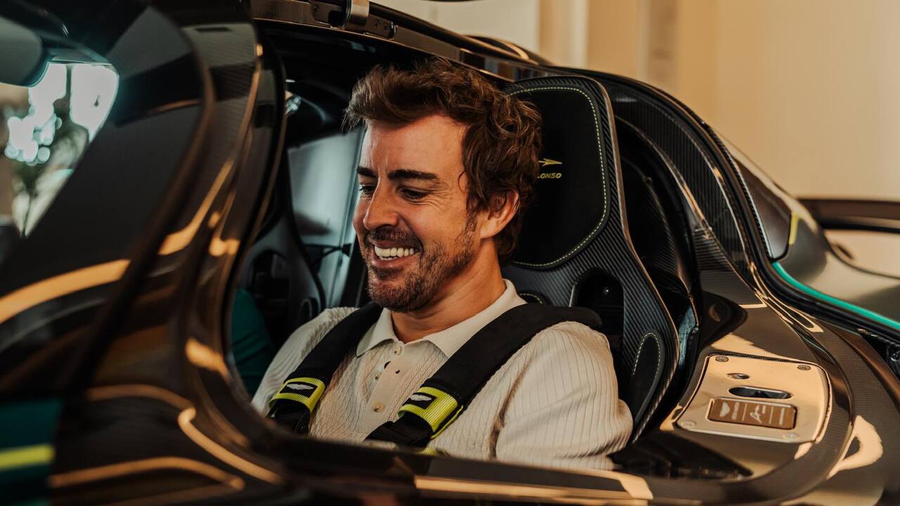 Fernando Alonso, Valkyrie, Aston Martin, motor, superdeportivo