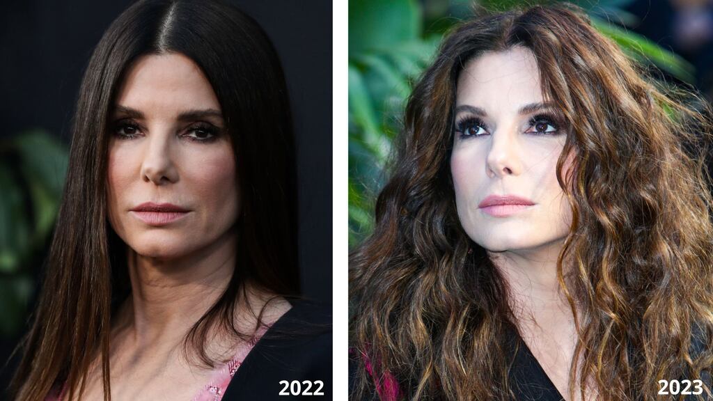 Sandra Bullock, Brad Pitt, Tratamientos faciales