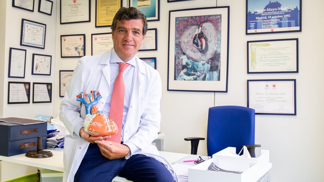 Dr. José Luis Zamorano, Hospital Ramón y Cajal, Cardiología